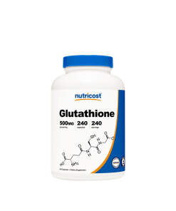 Nutricost Glutathione 500 mg (240 Capsules)
