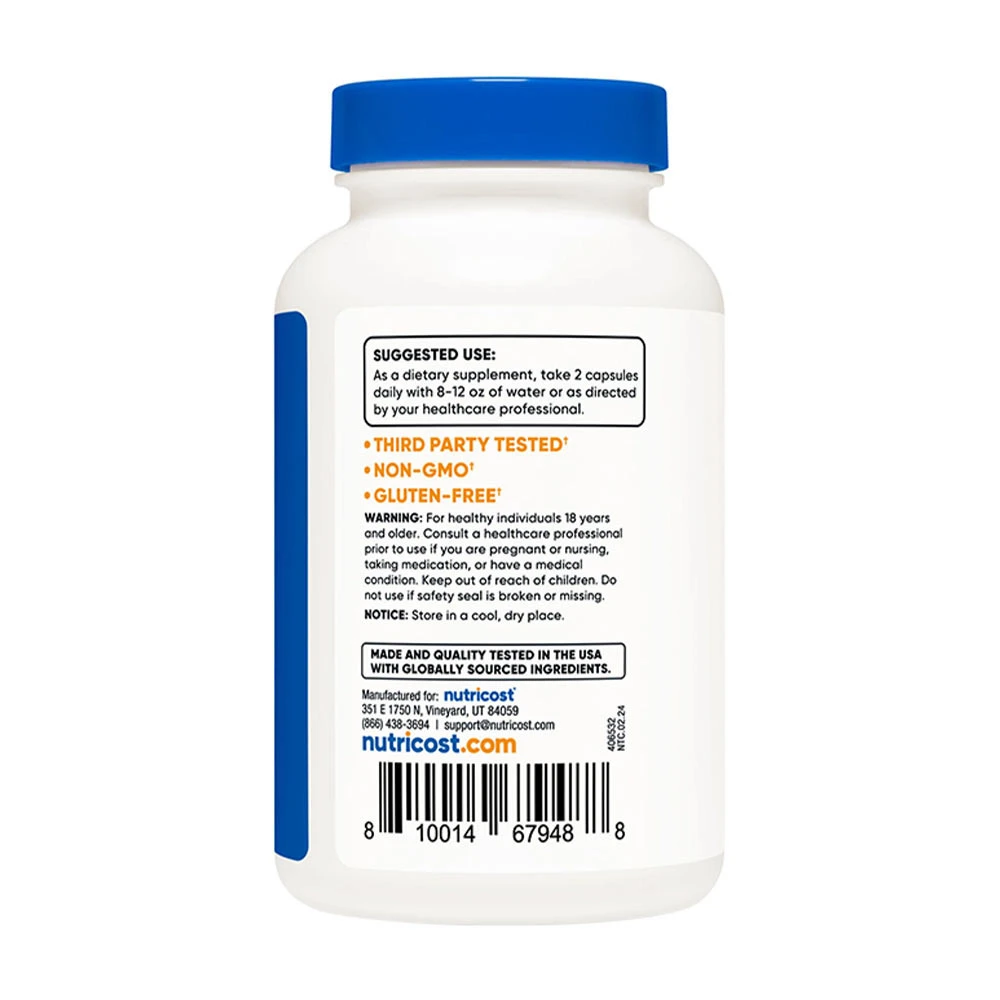 Nutricost – Resveratrol kapsulės – 120 vnt - Image 7