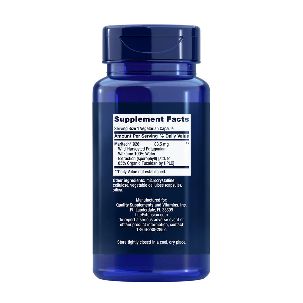 Optimeret Fucoidan med Maritech 926 – 60 kapsulių - Billede 3