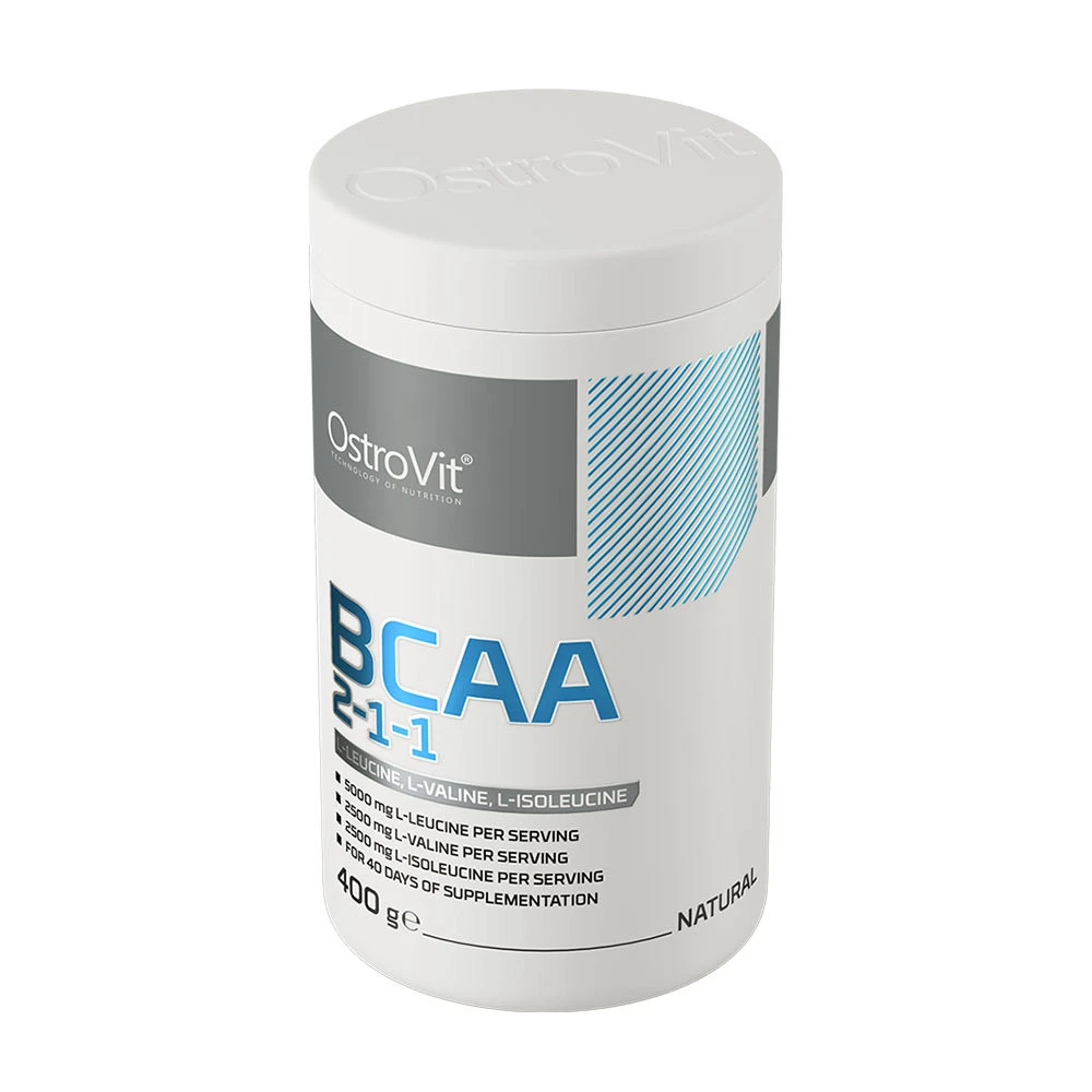 Ostrovit – BCAA 2-1-1 natūralių – 400 g - Image 5