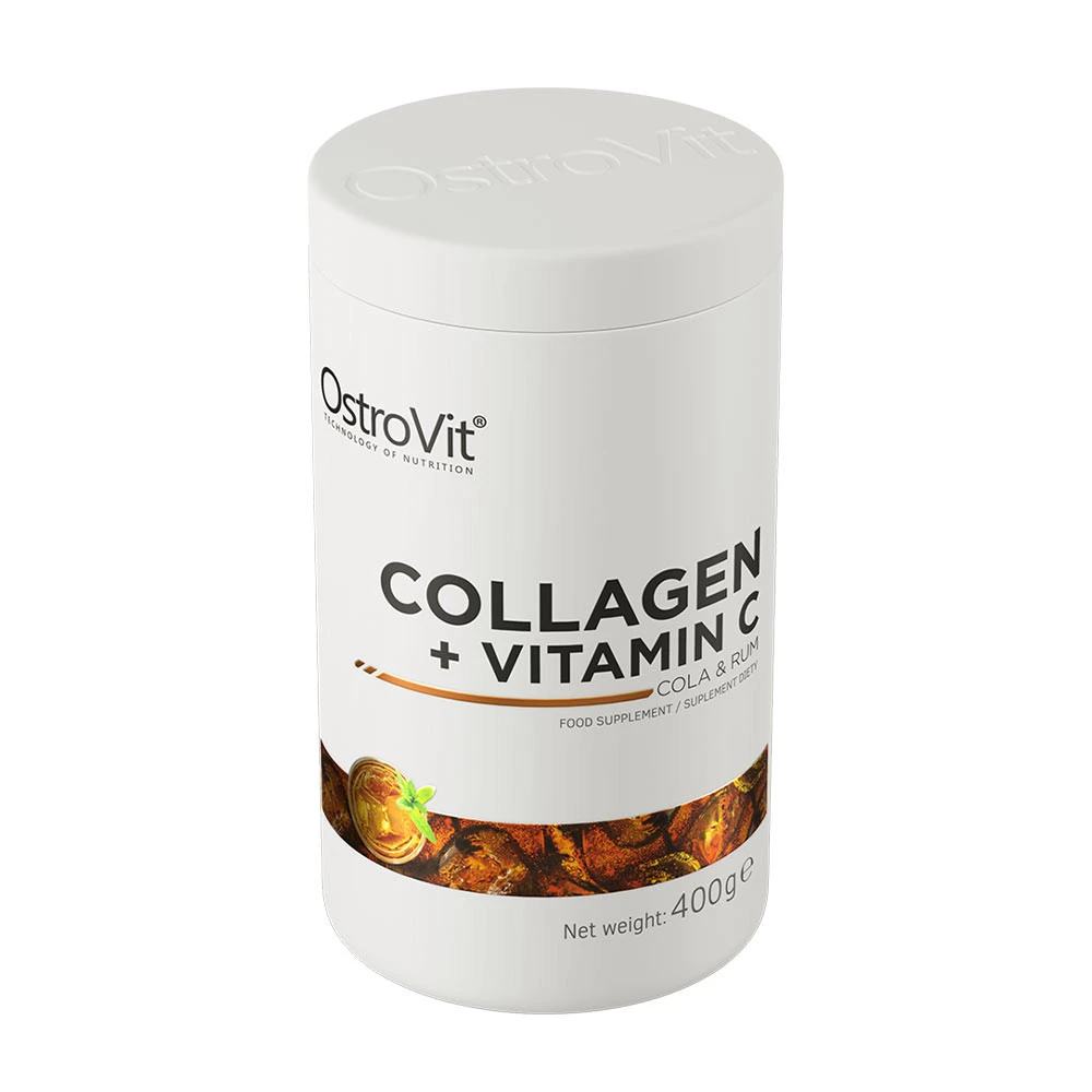 Ostrovit – Collagen + Vitamin C – 400 g, Cola & Rum - Billede 8