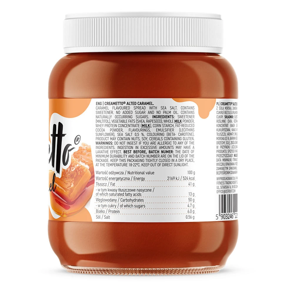OstroVit – Creametto salted caramel – 350 g - Image 6