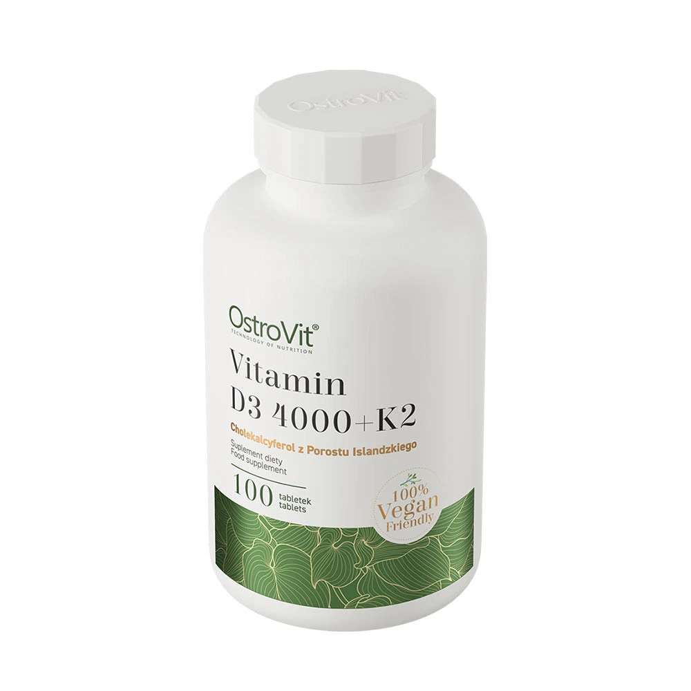 OstroVit – D3 4000 IU + K2 VEGE – 100 tablečių - Image 5