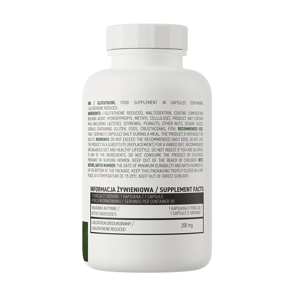 OstroVit – Glutathione Vege – 90 kapsulių - Image 2