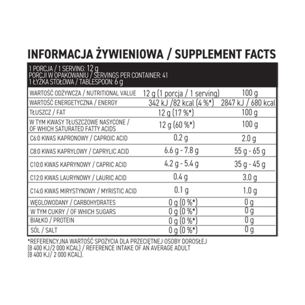 Ostrovit – MCT aliejus – 500 ml - Image 3