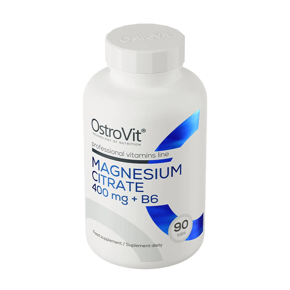 OstroVit – Magnisiumcitrat 400 mg + B6 – 90 tablečių - Image 3