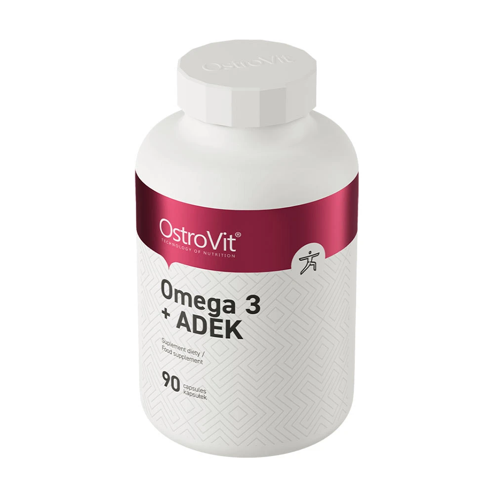 Ostrovit – Omega 3 + ADEK – 90 kapsulių - Image 5