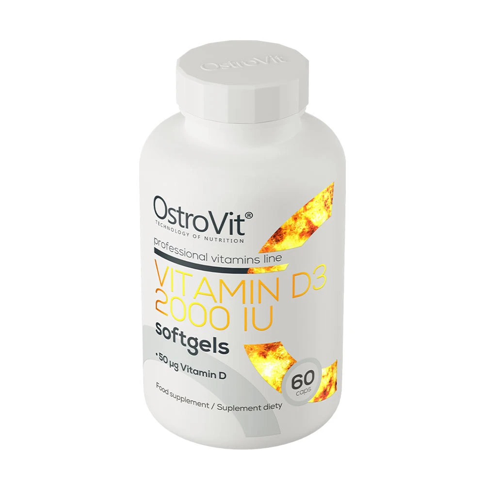 OstroVit – Vitamin D3 2000 IU, 60 softgels - Image 6