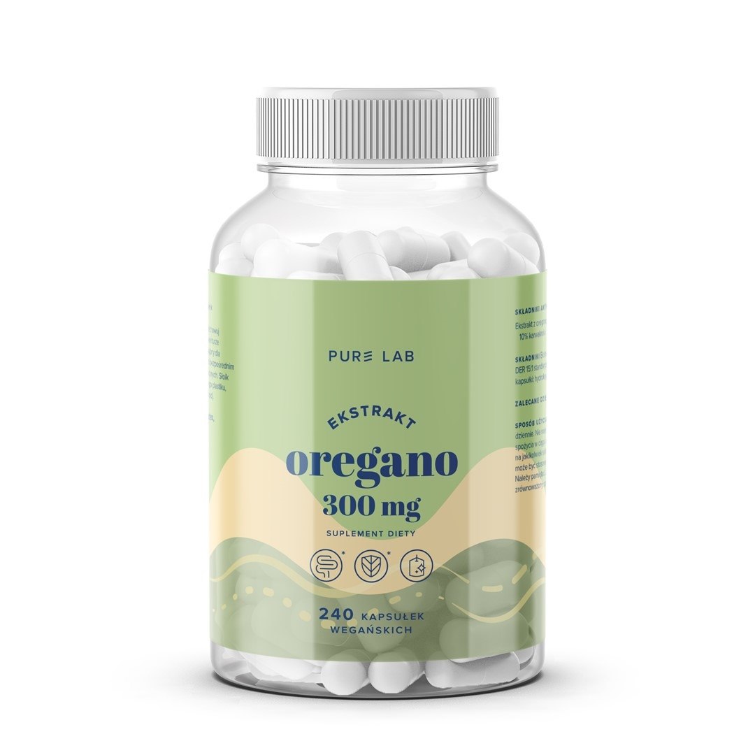 PURE LAB Oregano Extract 80 mg (240 caps.)