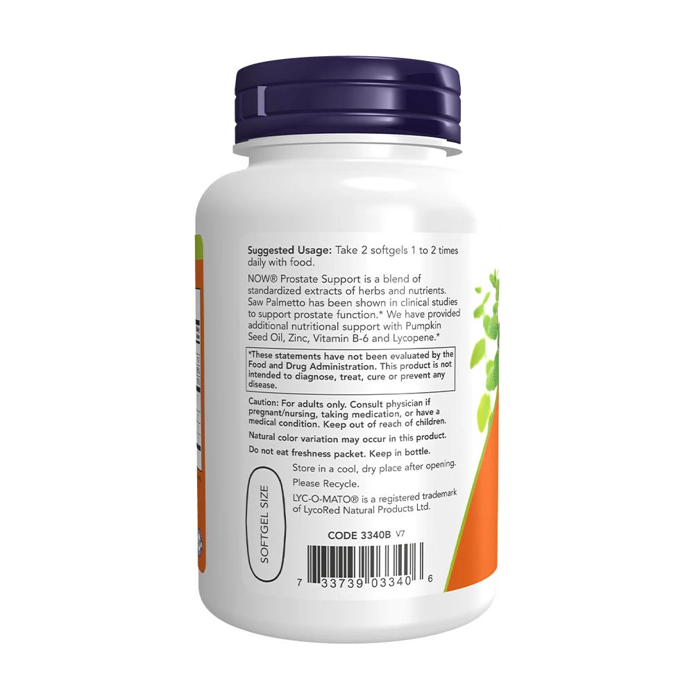 Prostatastøtte – 90 švelnių kapsulių - Billede 3