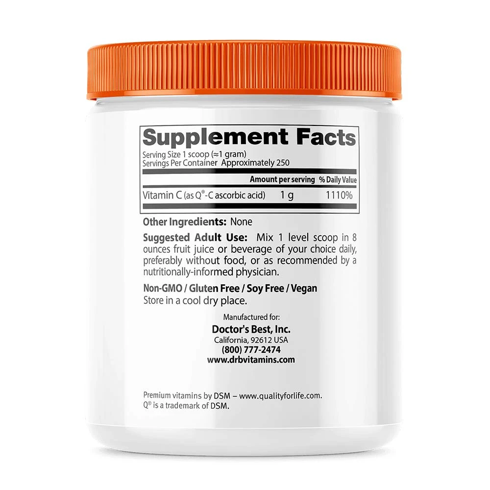 Rent C-vitaminų milteliai su Quali-C – 250 g - Billede 2