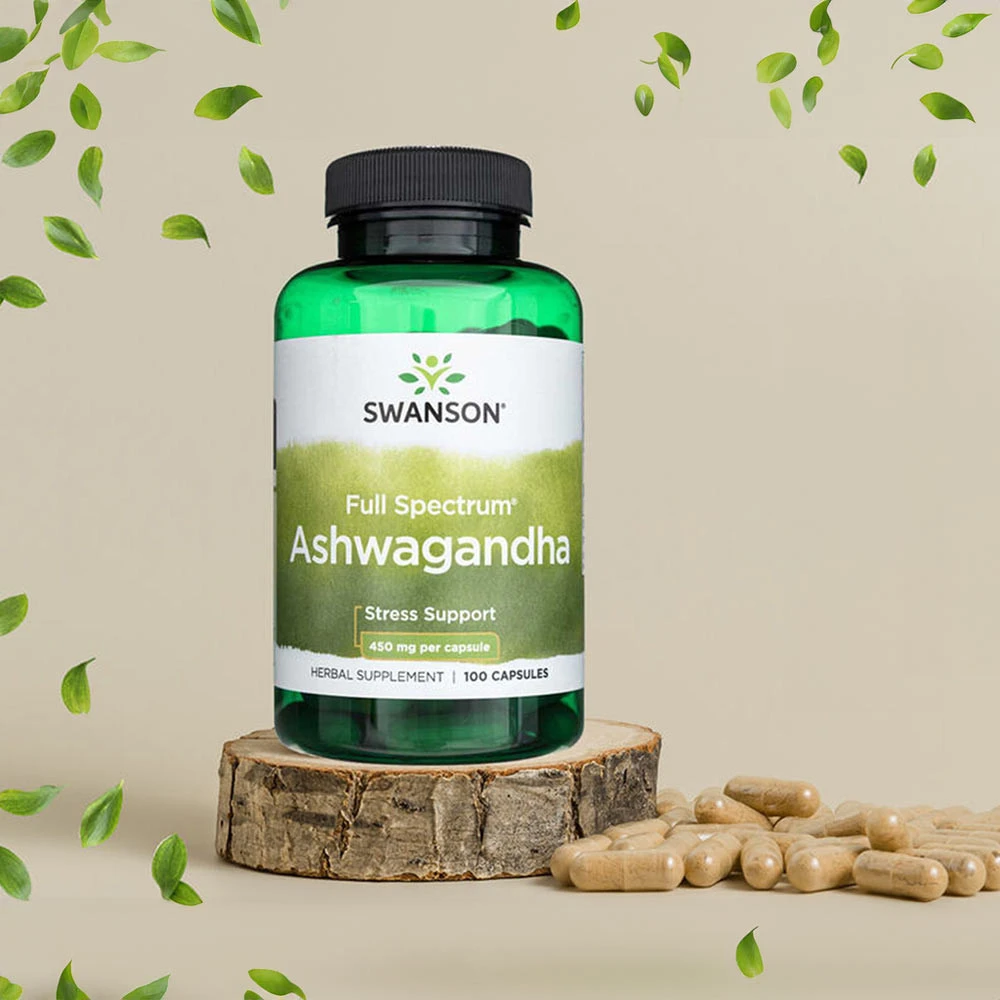 Ashwagandha – 450 mg – 100 kapsulių - Billede 3