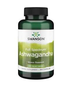 SWANSON Ashwagandha 450mg 100caps