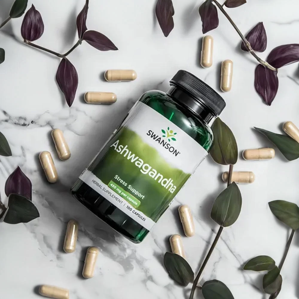 Ashwagandha – 450 mg – 100 kapsulių - Billede 8