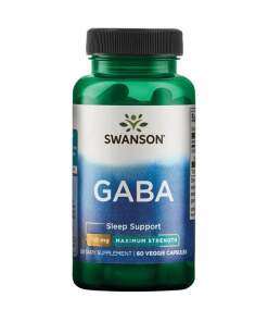 SWANSON GABA forte 750mg 60kaps