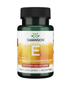 SWANSON Witamina E 400IU 60kaps