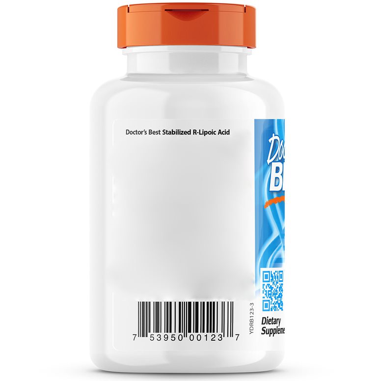 Stabiliseret R-Lipoic Acid med BioEnhanced Na-RALA – 100mg – 60 kapsulių - Billede 4