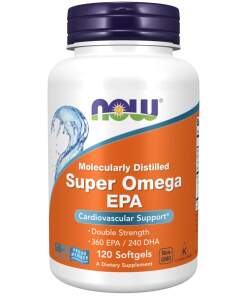 Super Omega EPA Molecularly Distilled - 120 softgels