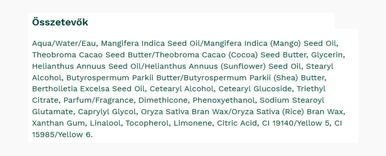 The Body Shop – Mango kūno sviestas – 50 ml - Billede 4