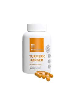 USA medical Turmeric+Ginger (60 Capsules)