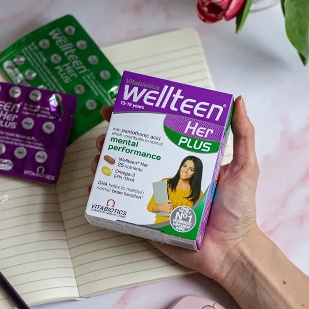 Vitabiotics – Wellteen Her Plus – 56 tablečių - Image 4