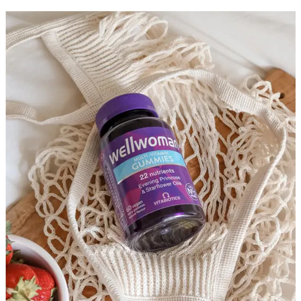 Vitabiotics – Wellwoman Gummies Berry – 60 vnt - Image 7