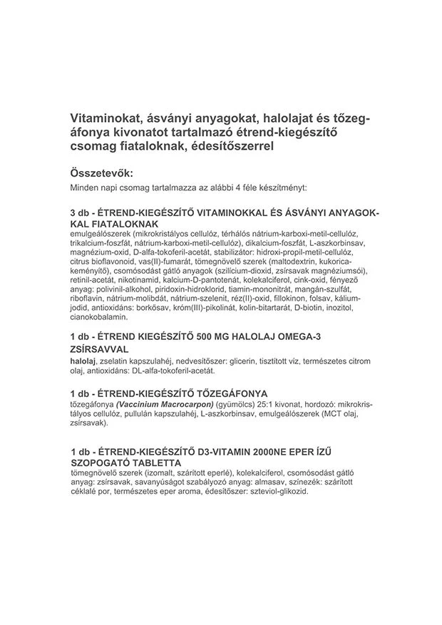 Vitaking – Multivitaminų Teen Pack 365 – 30 pak - Image 5