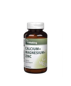 Vitaking CalMag-Zinc (Calcium +Magnesium +Zinc) (100 Tablets)