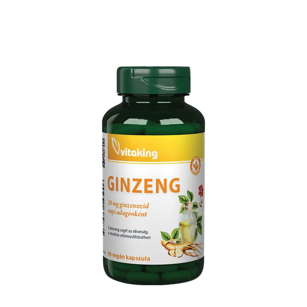 Vitaking Ginseng Extract 100 mg (90 Capsules)