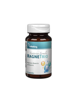 Vitaking MagneTrio D3+K2+ Magnesium Bisglycinate (30 Capsules)