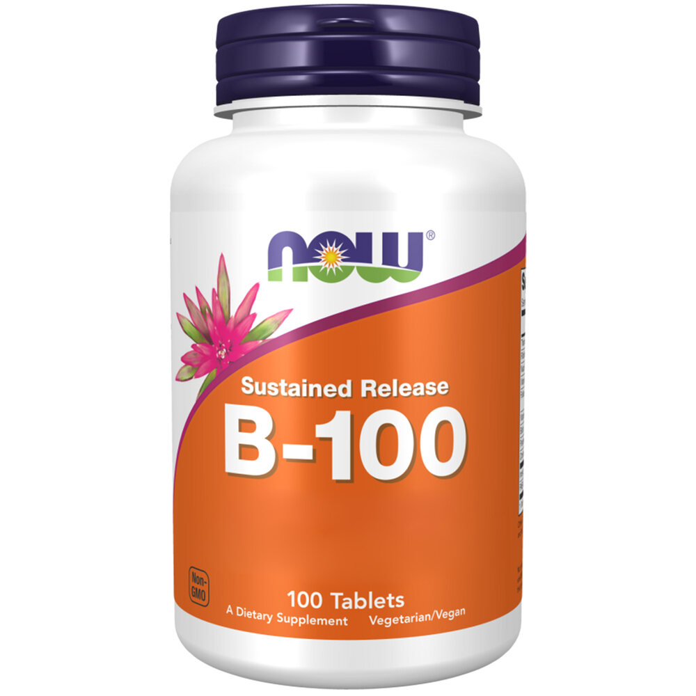 B-100 – Vitaminas med langvariai išsiskiriančios formos – 100 tab - Billede 6