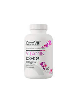 Vitamin D3 + K2 - 90 softgels