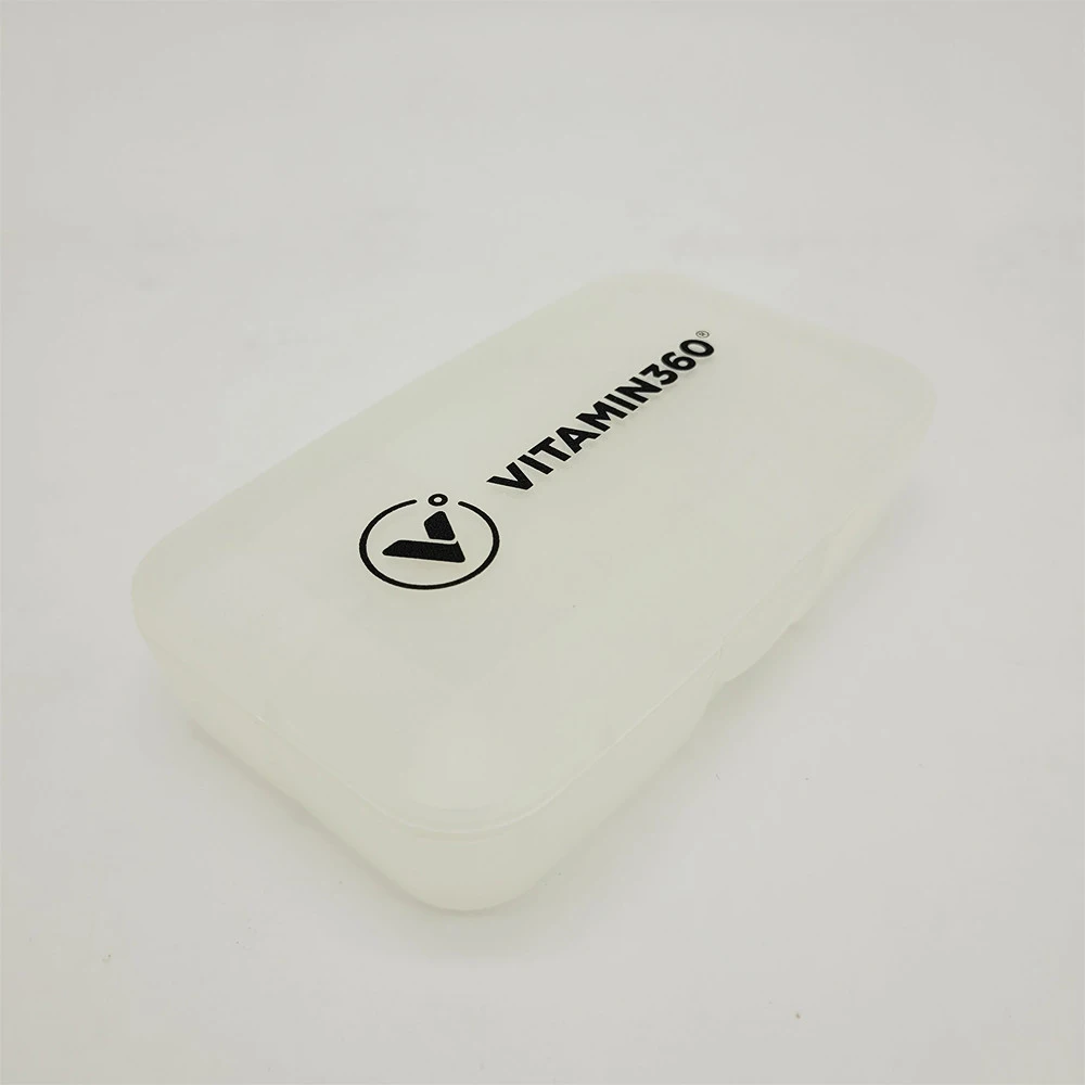 Vitamin360 – Pilleæske med 5 rum (1 vnt, balta) - Billede 3